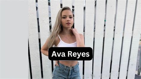 ava reyes (@avaxreyes